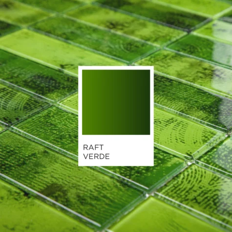 Producto PENTAGLÁS RAFT VERDE vidrio para piletas