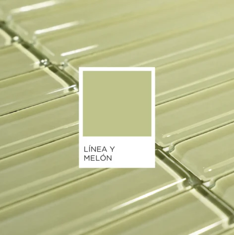 Línea Y Melón 100% vidrio